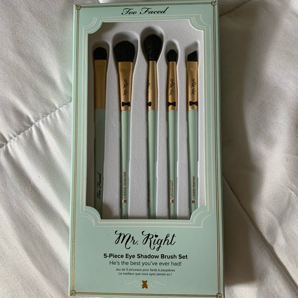 Too Faced Other - Too Faced Mr. Right 5-piece eye shadow brush set